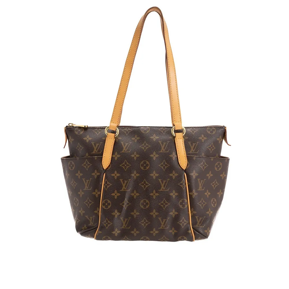 Louis Vuitton Totally PM Monogram Canvas Shoulder Tote Bag Brown