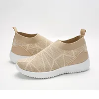 Women's Casual Slip On Sneakers With Breathable Mesh