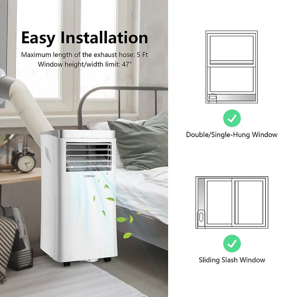 Costway 8000 Btu Portable Air Conditioner 3-in-1 Air Cooler With Remote  Control | Southcentre Mall
