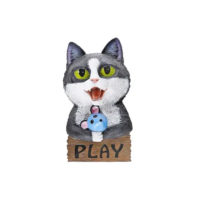 Play Cat Sign Mousing Around
