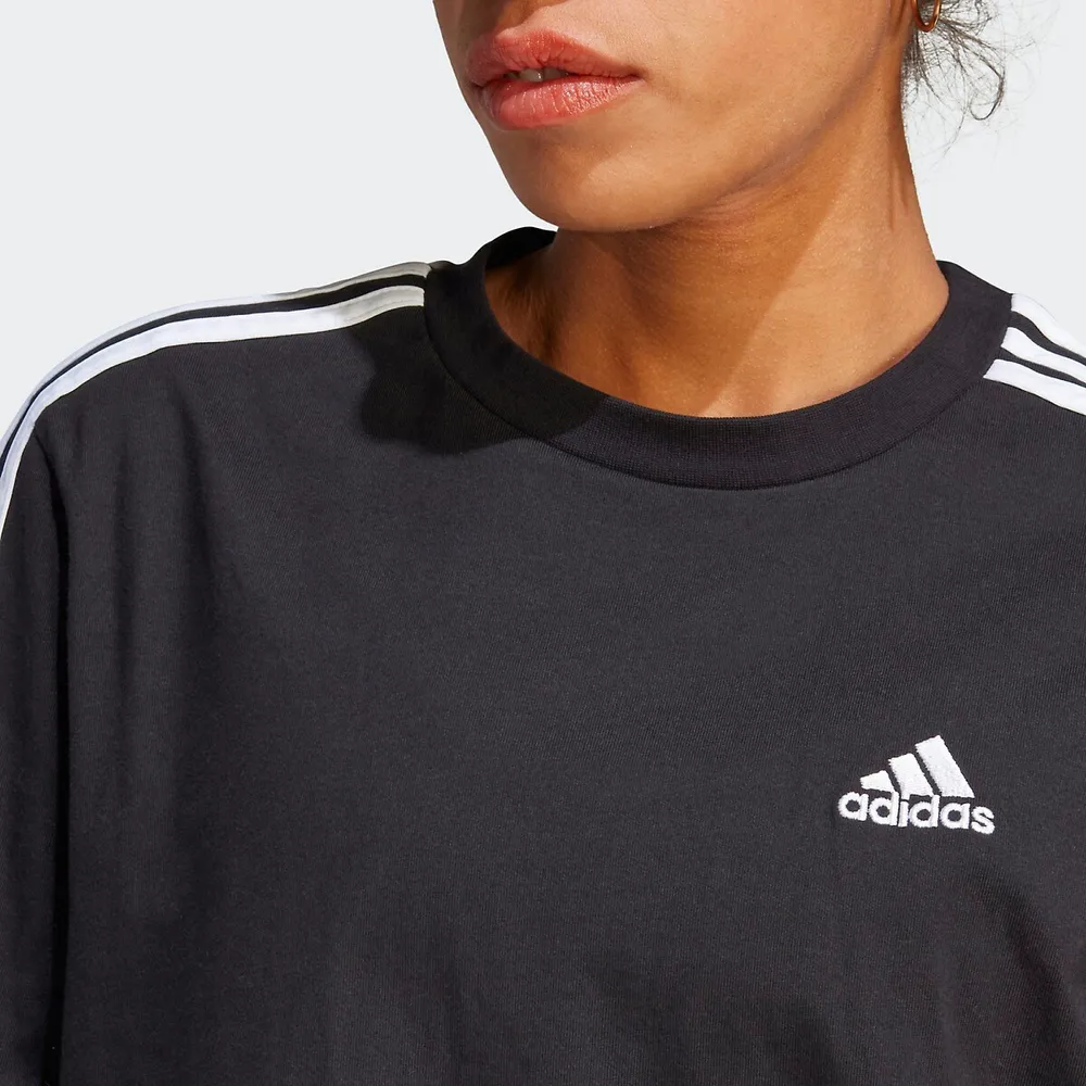 adidas Essentials 3-Stripes Jersey T-Shirt