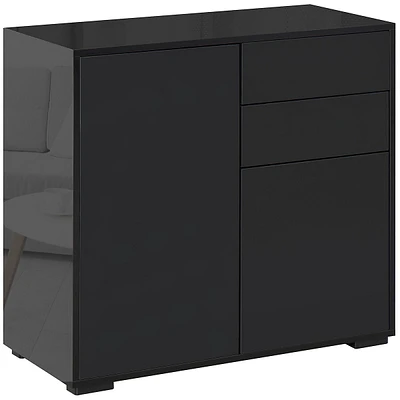 High Gloss Cabinet With Adjustable Shelf