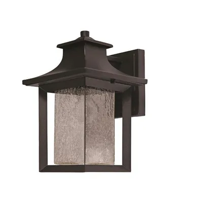 Outdoor Wall Light, 12.20 '' Height, From Marvin Collection, Black