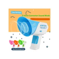 Multiple Voice Changer for Kids [Random Color] - Small Voice Changer | Mini amplifier and microphone for kids with 7 cool effects