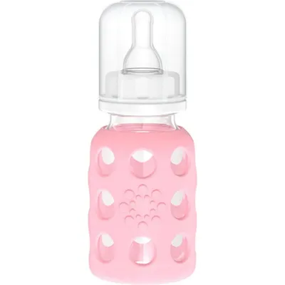 Glass Baby Bottle With Silicone Sleeve