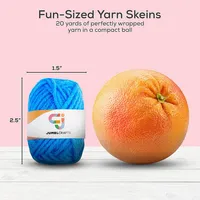 Acrylic Yarn For Crocheting, 20 Assorted Colors Soft Yarn For Crafts
