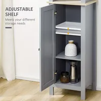 Slim Bathroom Cabinet With Adjustable Shelf