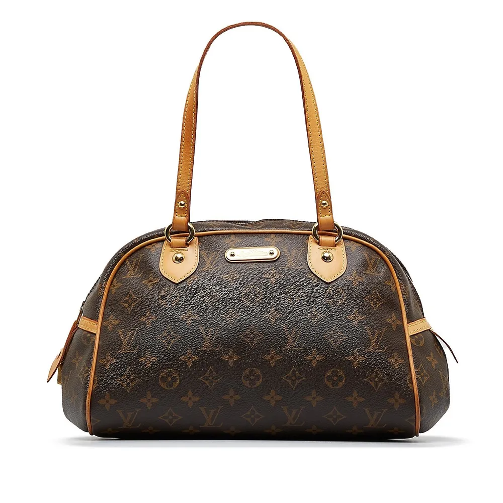 Pre-Owned Louis Vuitton Lumineuse Brown PM Tote 