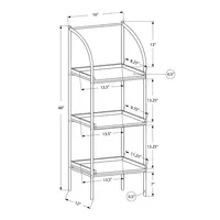 Bookcase 48" High / Metal