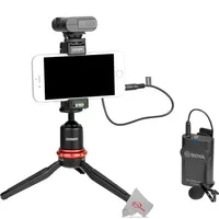 By-wm4 Pro Digital Camera-mount Wireless Omni Lavalier Microphone System (2.4 Ghz)