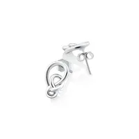 Knots Earrings In Sterling Silver