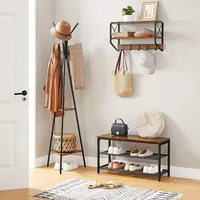 Entryway Bench And Shoe Rack