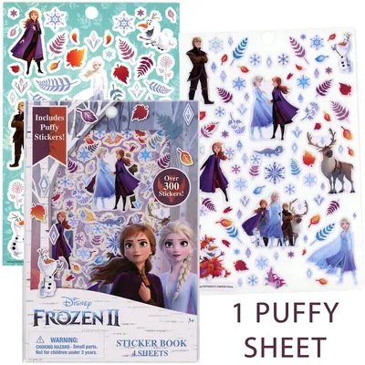 Disney Frozen Sticker Book - 300+ Stickers