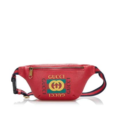 Pre-loved Gucci Logo Belt Bag