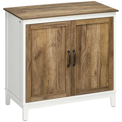 Farmhouse Storage Cabinet, Sideboard With Doors And Shelves