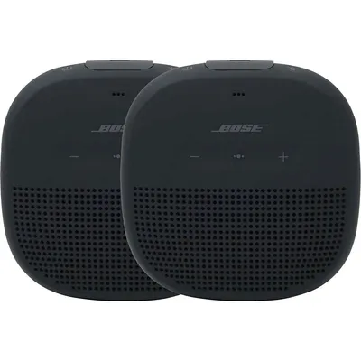 2x Soundlink Micro Bluetooth Speaker (black)