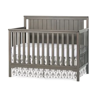 Cottage Flat Top 4-in-1 Convertible Crib