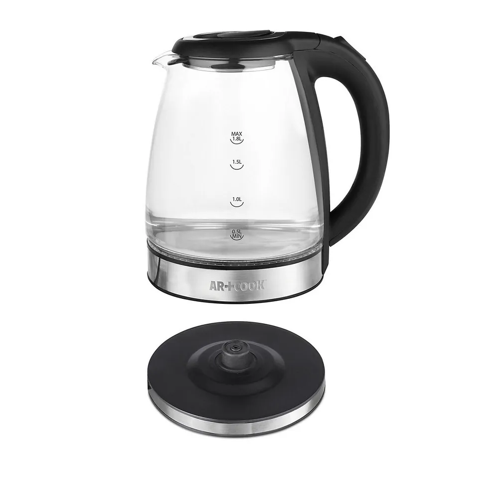 Danby 1.2L Glass Kettle in Black - DBKT12013BD11