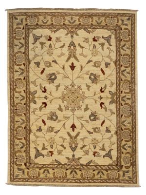 One Of A Kind Hand Knotted Hand Woven Iranian Persian Traditional Design Handspun Wool Living Dining Bedroom Area Rug 5x8