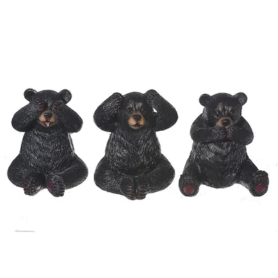 Three Wise Bears Asstd