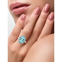 Aquamarine Turquoise Ring