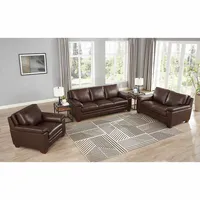 Magnum 62 In. Leather Loveseat