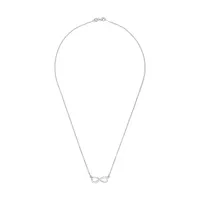Chain With Pendant For Women, Silver 925 | Infinity