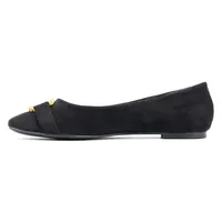 Women's Niara- Flats With Gold Hardware Accent