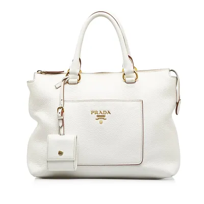 Pre-loved Vitello Daino Pocket Satchel
