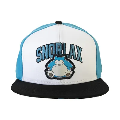 Pokemon Snorlax 143 Pokeball Snapback Hat