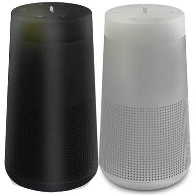 Soundlink Revolve Bluetooth Speaker Triple Black And Lux Gray Speaker