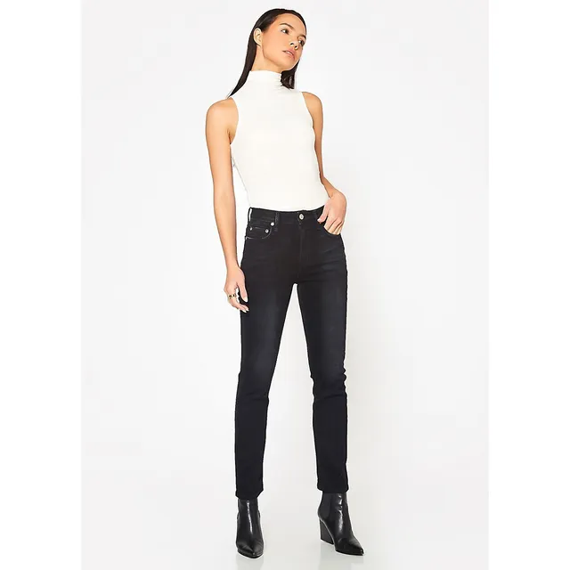 Eve High Rise Crop Slim Straight