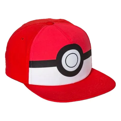 Pokemon Pokeball Red Adjustable Kids Snapback Hat Cap