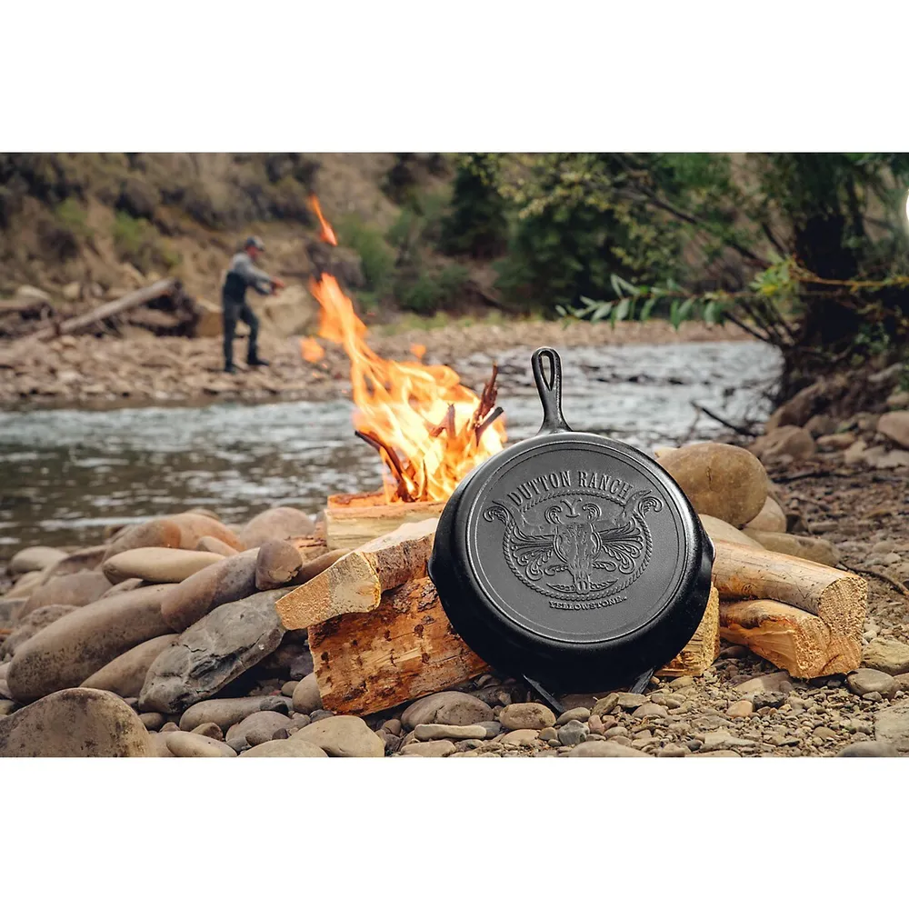 Lodge Yellowstone 5 inch Seasoned Cast Iron Power Y Skillet