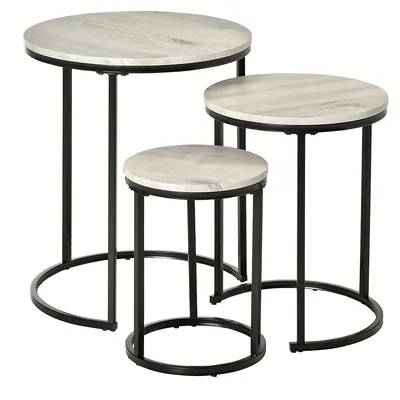 3-piece Nesting Side Tables