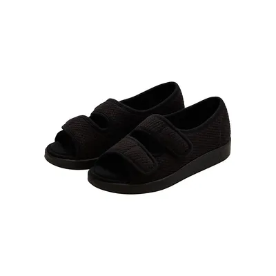 Womens Easy Closure Sandal For Indoors & Outdoors