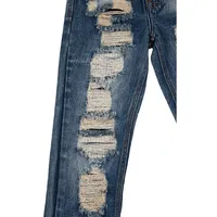 Boy's Heavy Rip And Repaired Jeans
