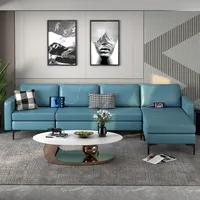 Modular L-shaped Sectional Sofa W/ Reversible Chaise & Usb Ports