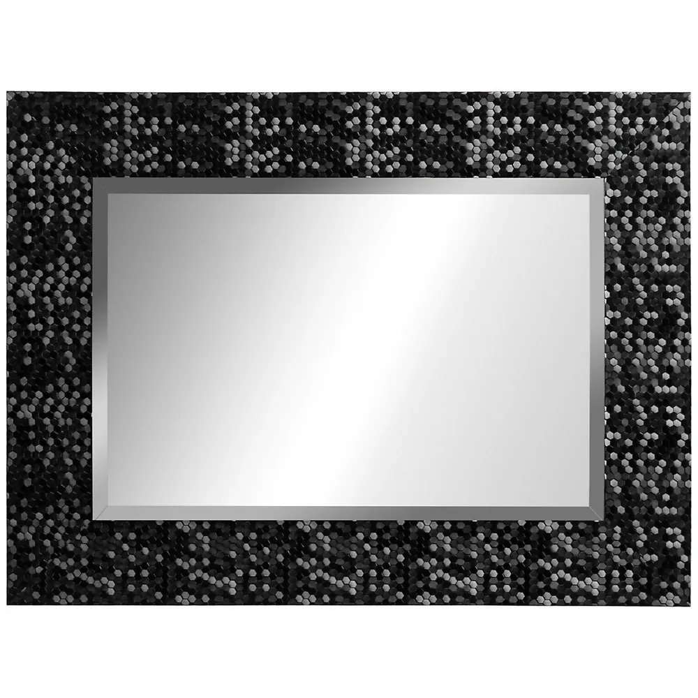 Modern 3d Mosaic Wall Mirror 32" X 24"