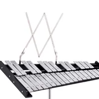 Percussion Glockenspiel Bell Kit 30 Notes W/ Practice Pad Mallets Sticks Stand