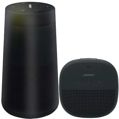 Soundlink Revolve Bluetooth Speaker And Soundlink Micro Speaker Black