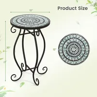 Mosaic Outdoor Side Table