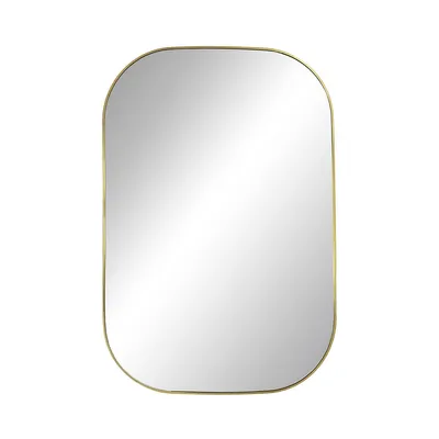 Infinity Satin Gold Mirror