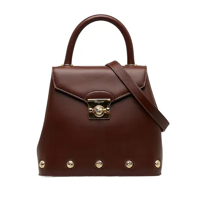 Pre-loved Leather Satchel