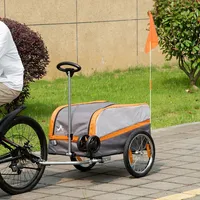 Bike Cargo Trailer & Wagon Cart, Multi-use Garden Cart
