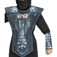 Cobra Ninja Silver Boy Costume