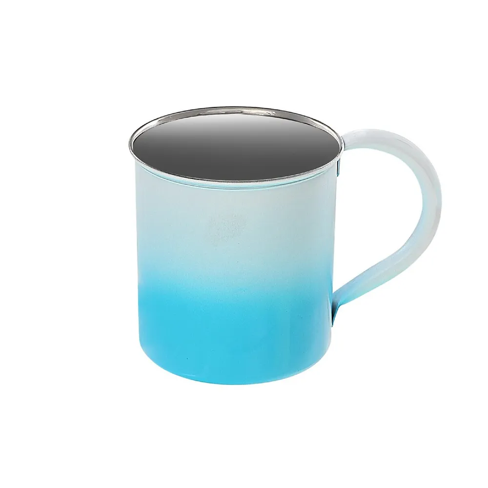 Stainless Steel Ombre Mug - Set Of 2