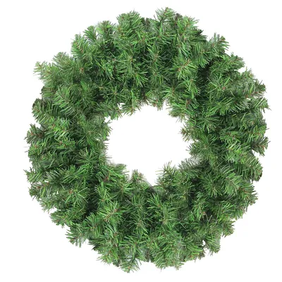 Colorado Spruce Artificial Christmas Wreath, 16-inch, Unlit
