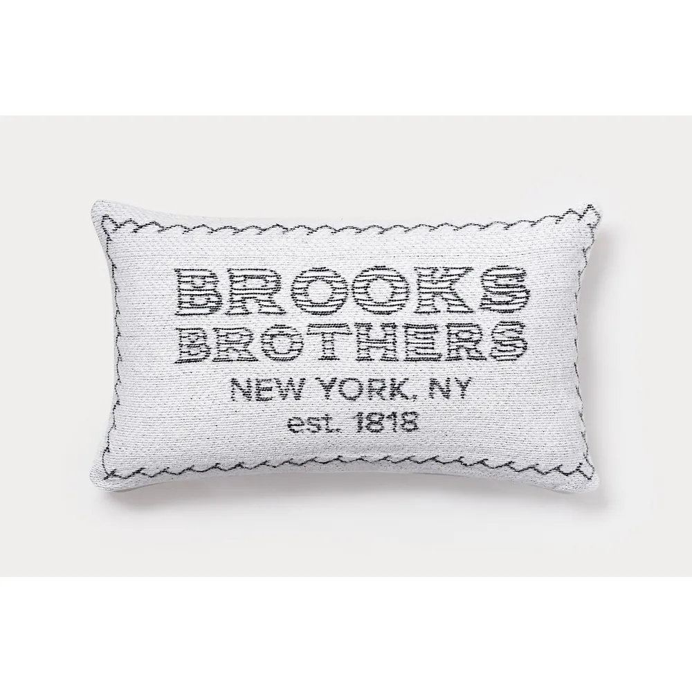 Brooks Brothers Est. Decorative Pillow