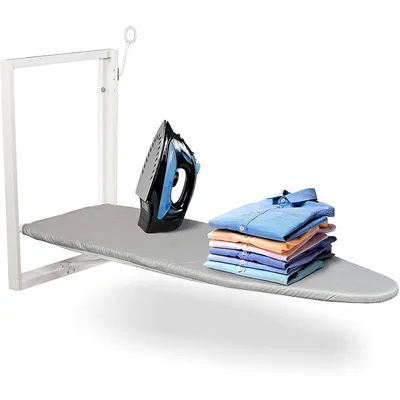 Wall-mounted Ironing Board | Foldable 36.2'' X 12.2'' Station For Home